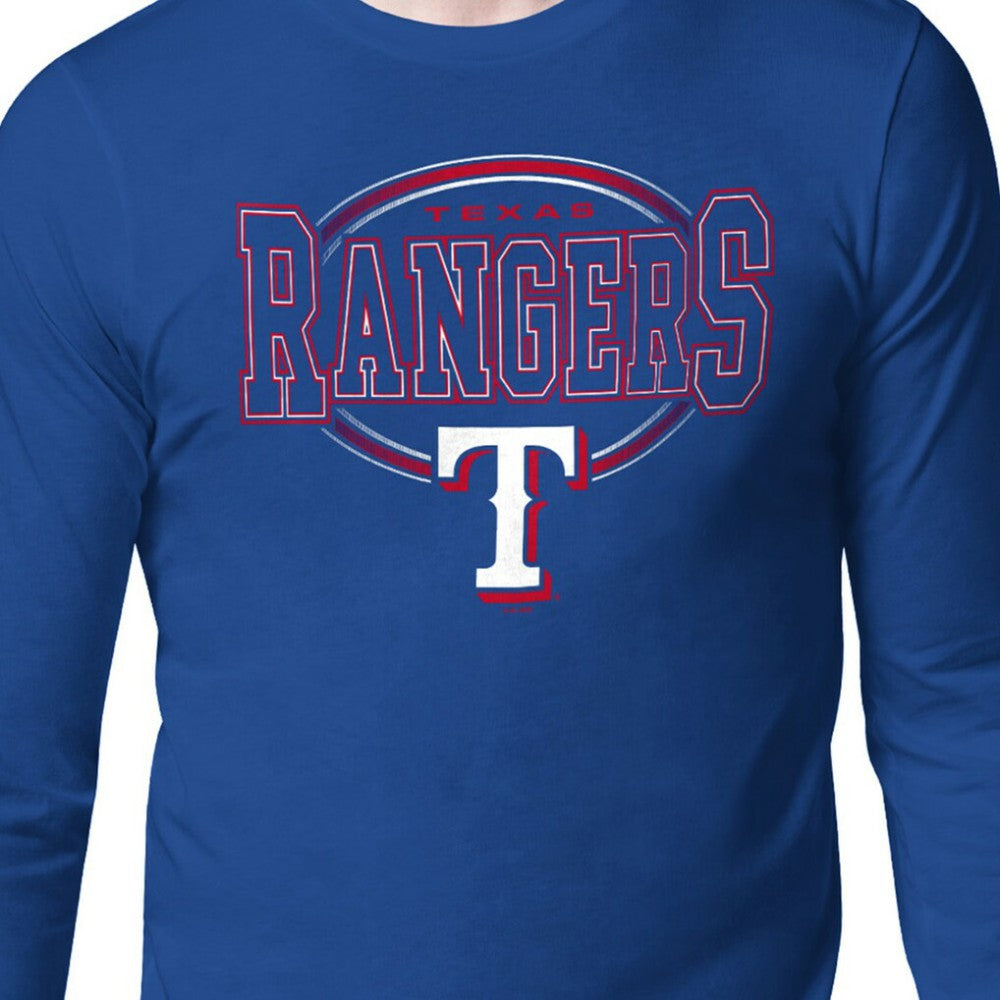 Texas Rangers Starter Team Track Graphic Long Sleeve T-Shirt Sale