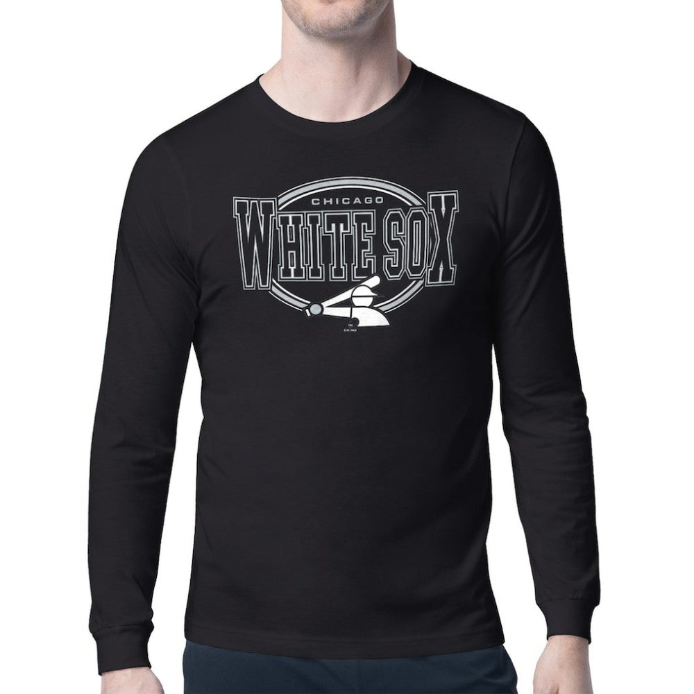 Chicago White Sox Starter Team Track Graphic Long Sleeve T-Shirt Near Me