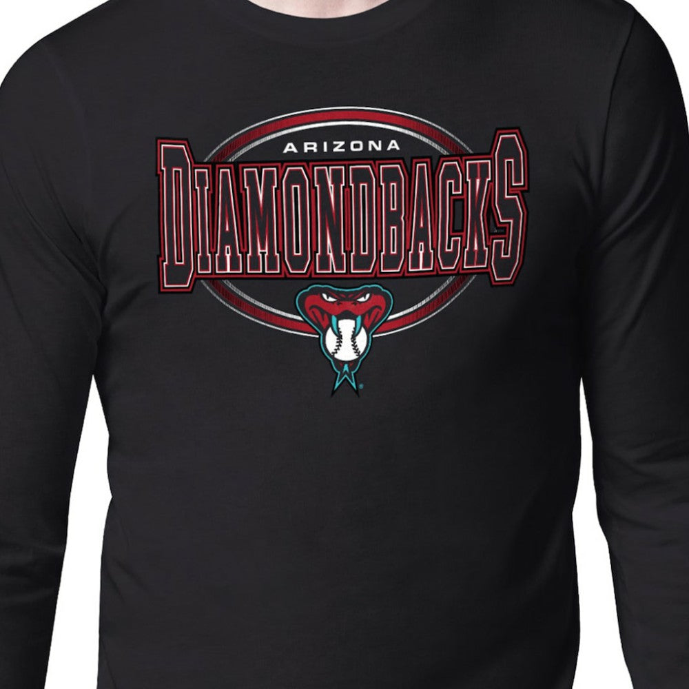 Arizona Diamondbacks Starter Team Track Graphic Long Sleeve T-Shirt Lifestyle