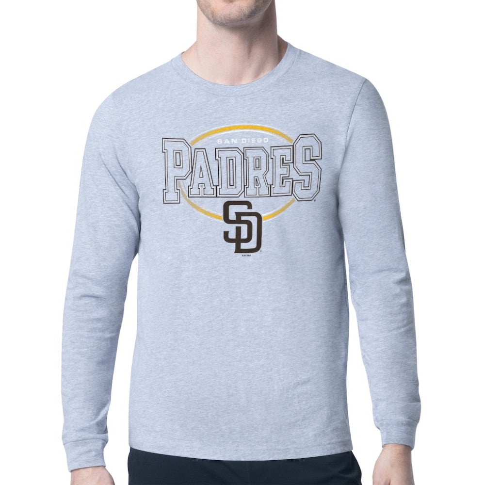 San Diego Padres Starter Team Track Graphic Long Sleeve T-Shirt Near Me