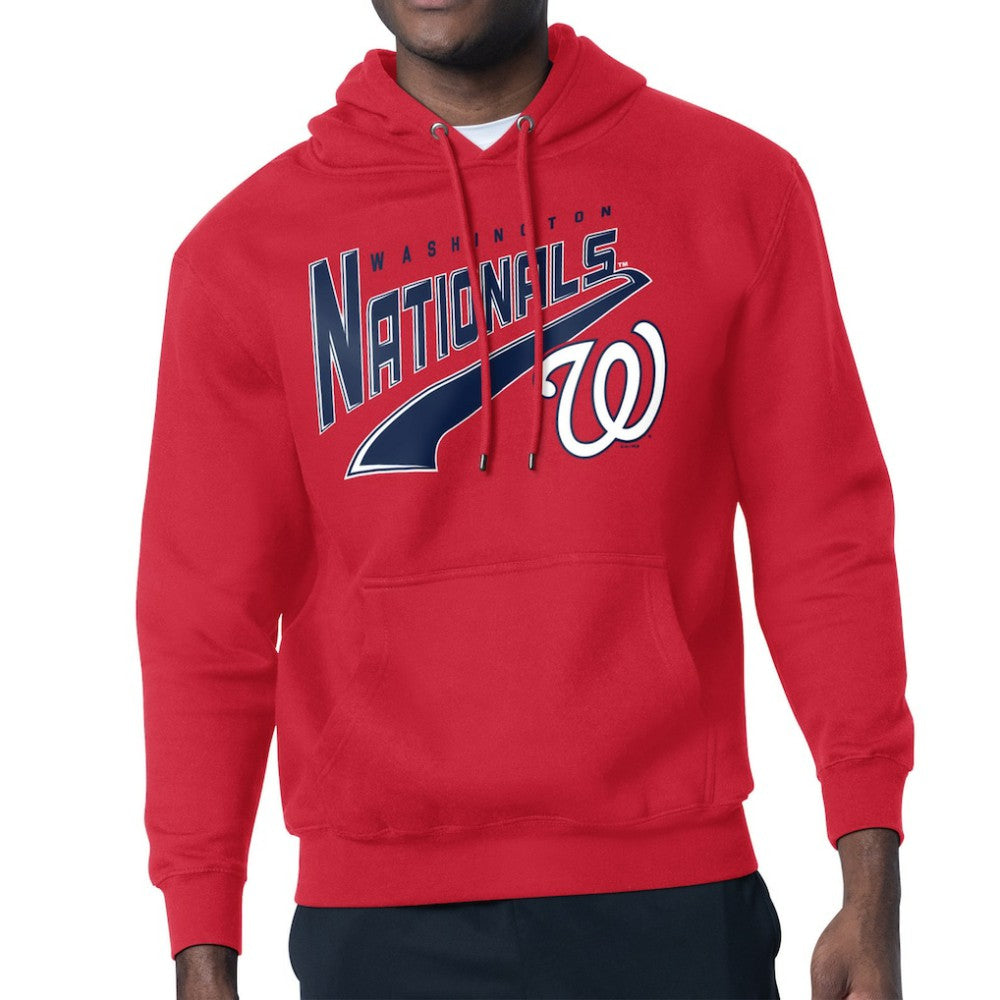 Washington Nationals Starter Modern Tailsweep Fleece Tri-Blend Pullover Hoodie Near Me