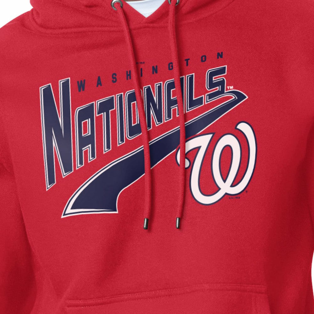 Washington Nationals Starter Modern Tailsweep Fleece Tri-Blend Pullover Hoodie Near Me