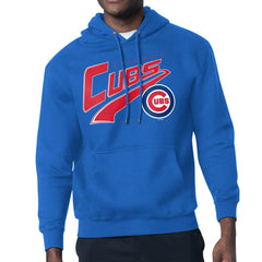 Chicago Cubs Starter Modern Tailsweep Fleece Tri-Blend Pullover Hoodie for sale