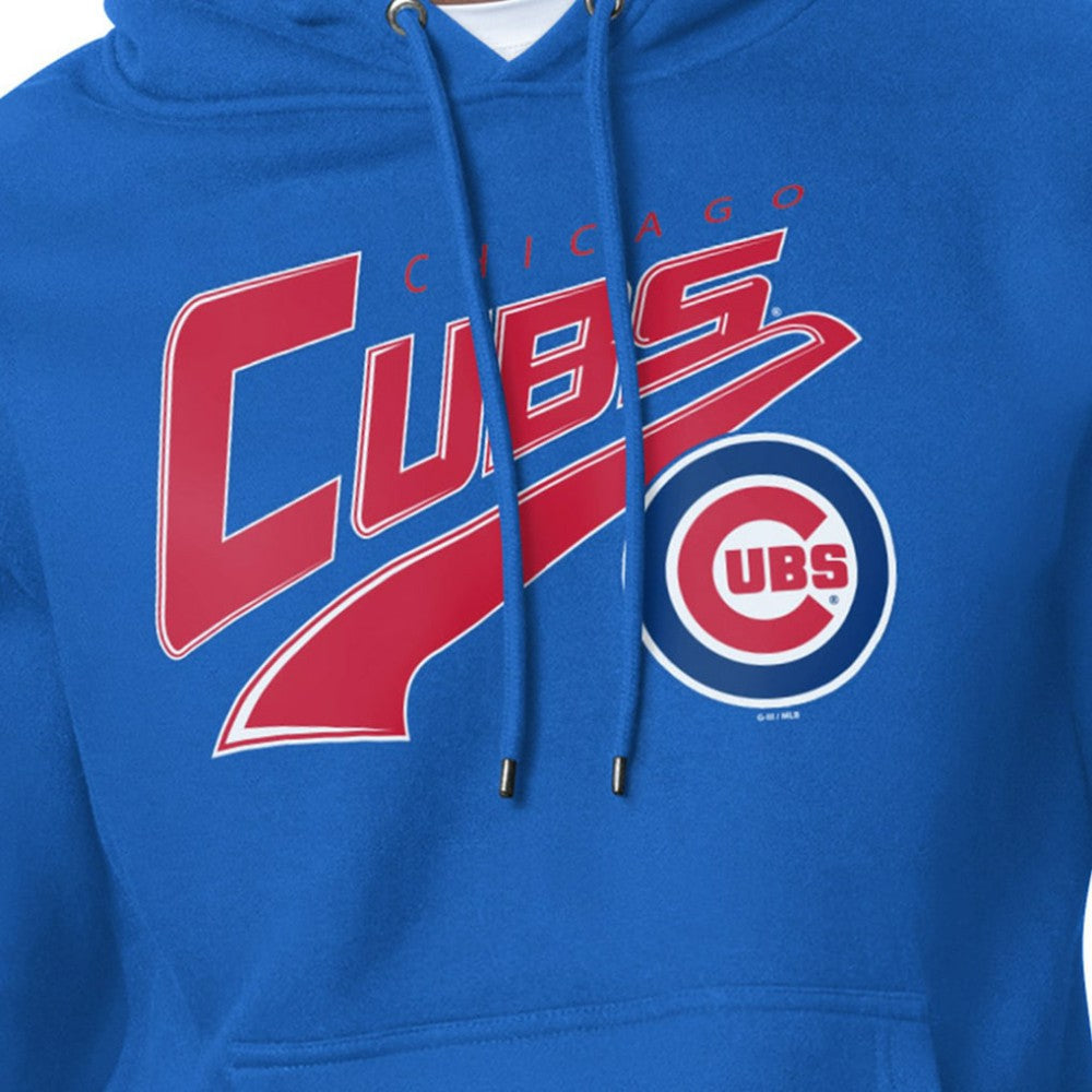 Chicago Cubs Starter Modern Tailsweep Fleece Tri-Blend Pullover Hoodie for sale