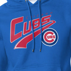 Chicago Cubs Starter Modern Tailsweep Fleece Tri-Blend Pullover Hoodie for sale