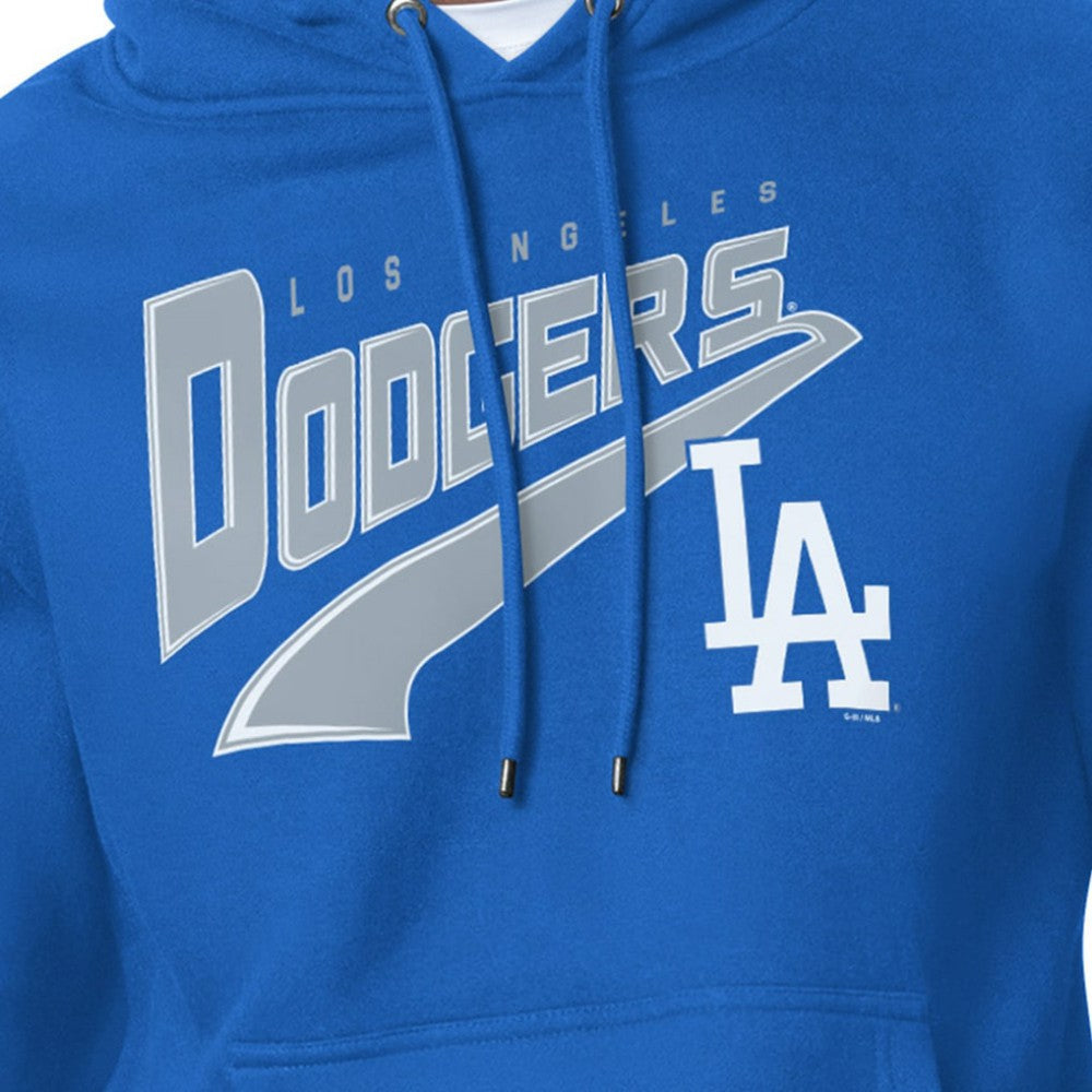 Los Angeles Dodgers Starter Modern Tailsweep Fleece Tri-Blend Pullover Hoodie Clearance