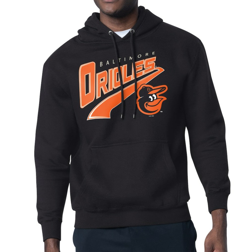 Baltimore Orioles Starter Modern Tailsweep Fleece Tri-Blend Pullover Hoodie Sale