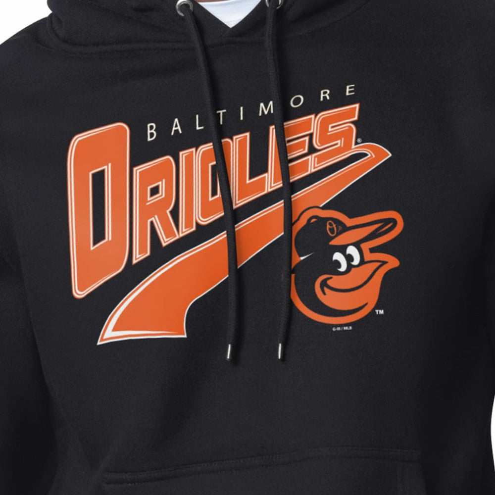 Baltimore Orioles Starter Modern Tailsweep Fleece Tri-Blend Pullover Hoodie Sale