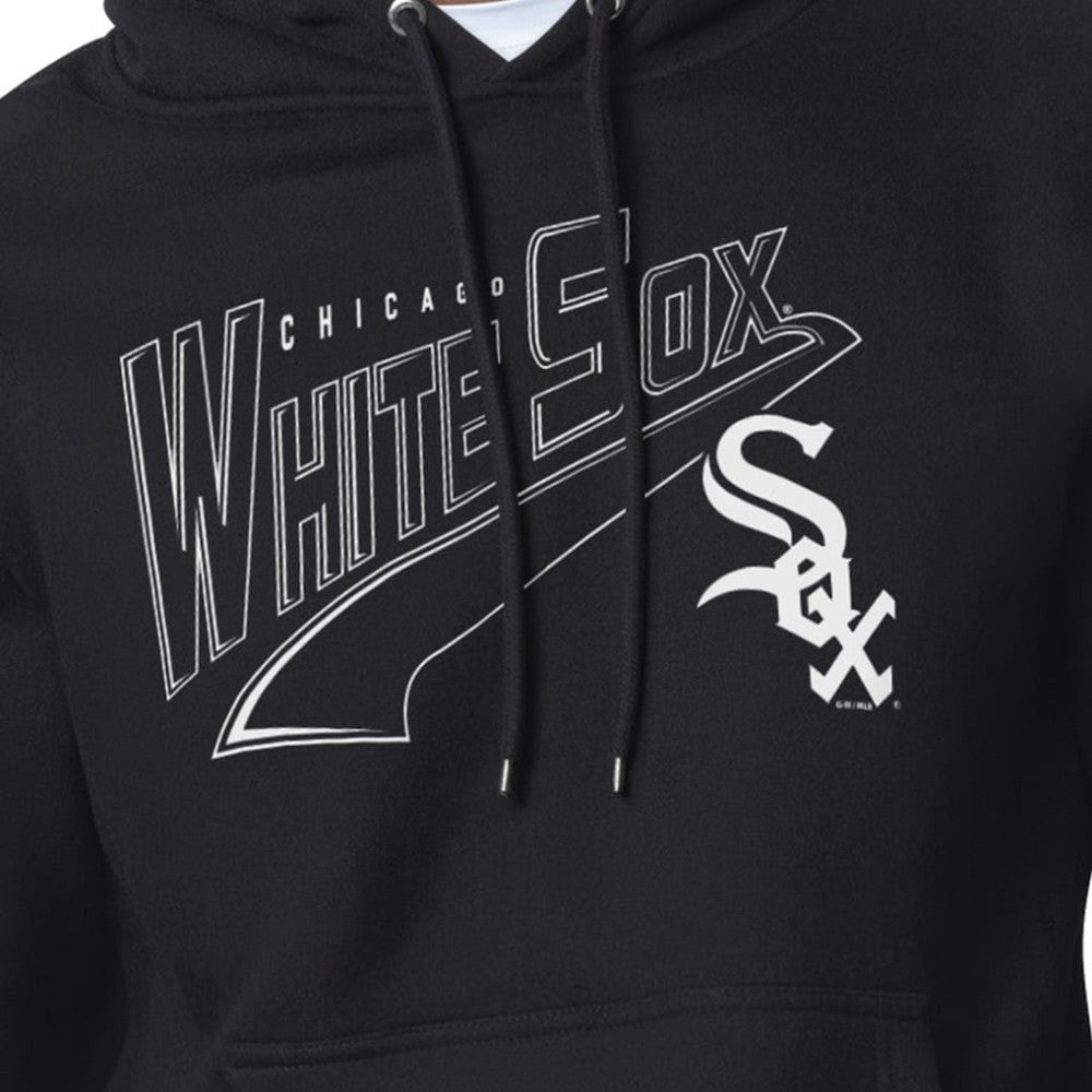 Chicago White Sox Starter Modern Tailsweep Fleece Tri-Blend Pullover Hoodie Clearance