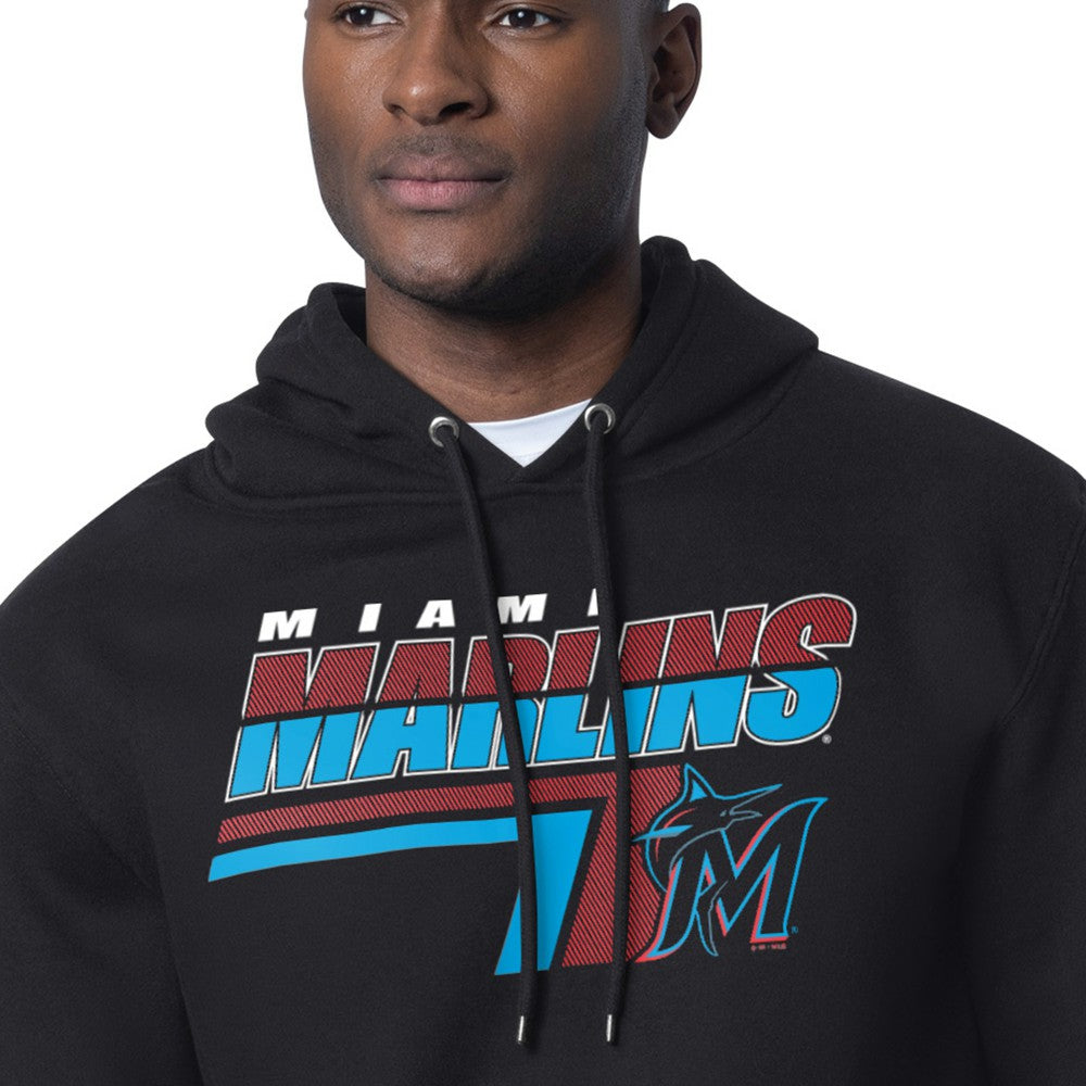 Miami Marlins Starter Logo Push Graphic Hoodie Sale