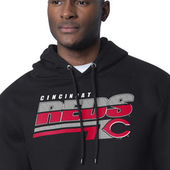 Cincinnati Reds Starter Logo Push Graphic Hoodie Clearance