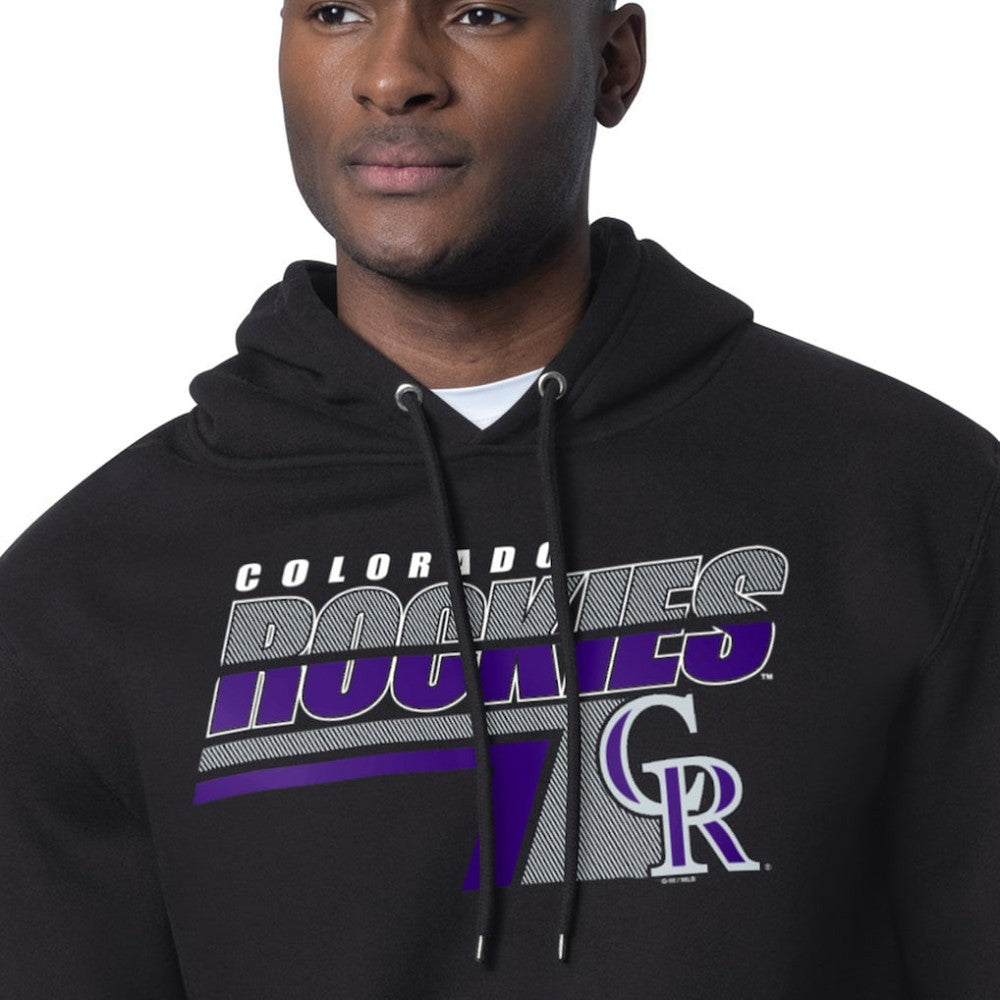 Colorado Rockies Starter Logo Push Graphic Hoodie Sale