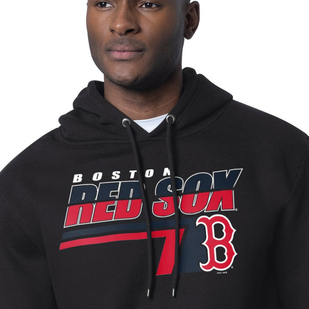 Boston Red Sox Starter Logo Push Graphic Hoodie Clearance