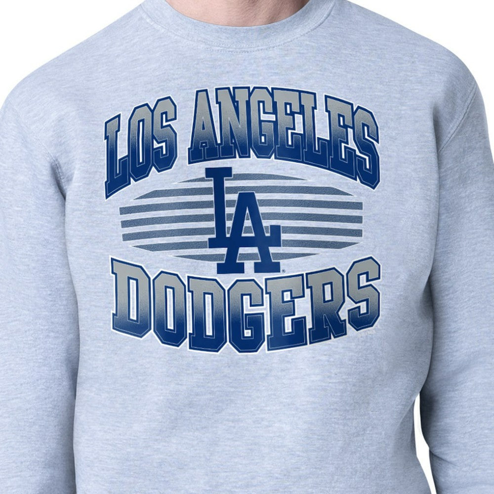 Los Angeles Dodgers Starter Team Grit Graphic Fleece Pullover Sweatshirt Near Me