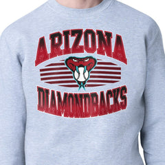 Arizona Diamondbacks Starter Team Grit Graphic Fleece Pullover Sweatshirt Online