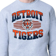 Detroit Tigers Starter Team Grit Graphic Fleece Pullover Sweatshirt Online