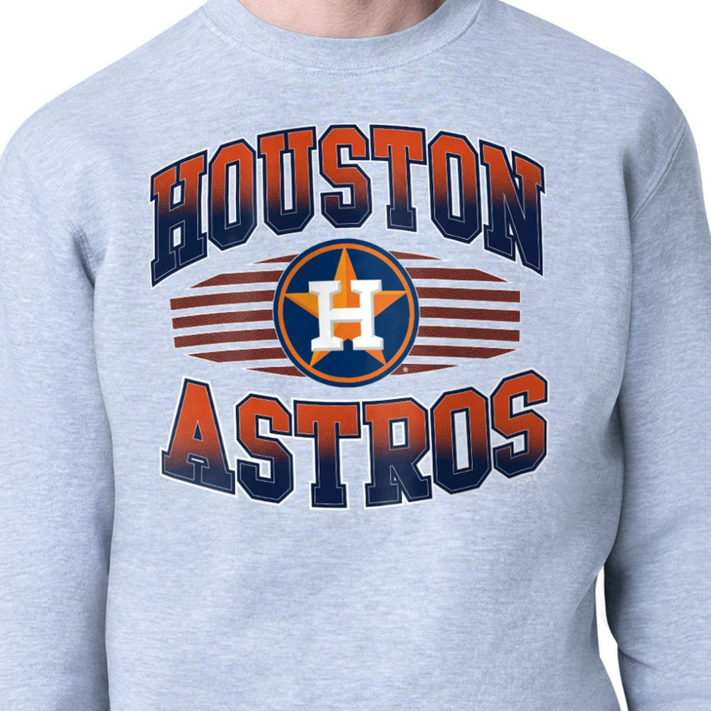 Houston Astros Starter Team Grit Graphic Fleece Pullover Sweatshirt discount