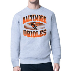 Baltimore Orioles Starter Team Grit Graphic Fleece Pullover Sweatshirt Clearance