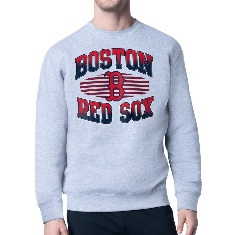 Boston Red Sox Starter Team Grit Graphic Fleece Pullover Sweatshirt Lifestyle