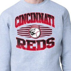 Cincinnati Reds Starter Team Grit Graphic Fleece Pullover Sweatshirt for sale
