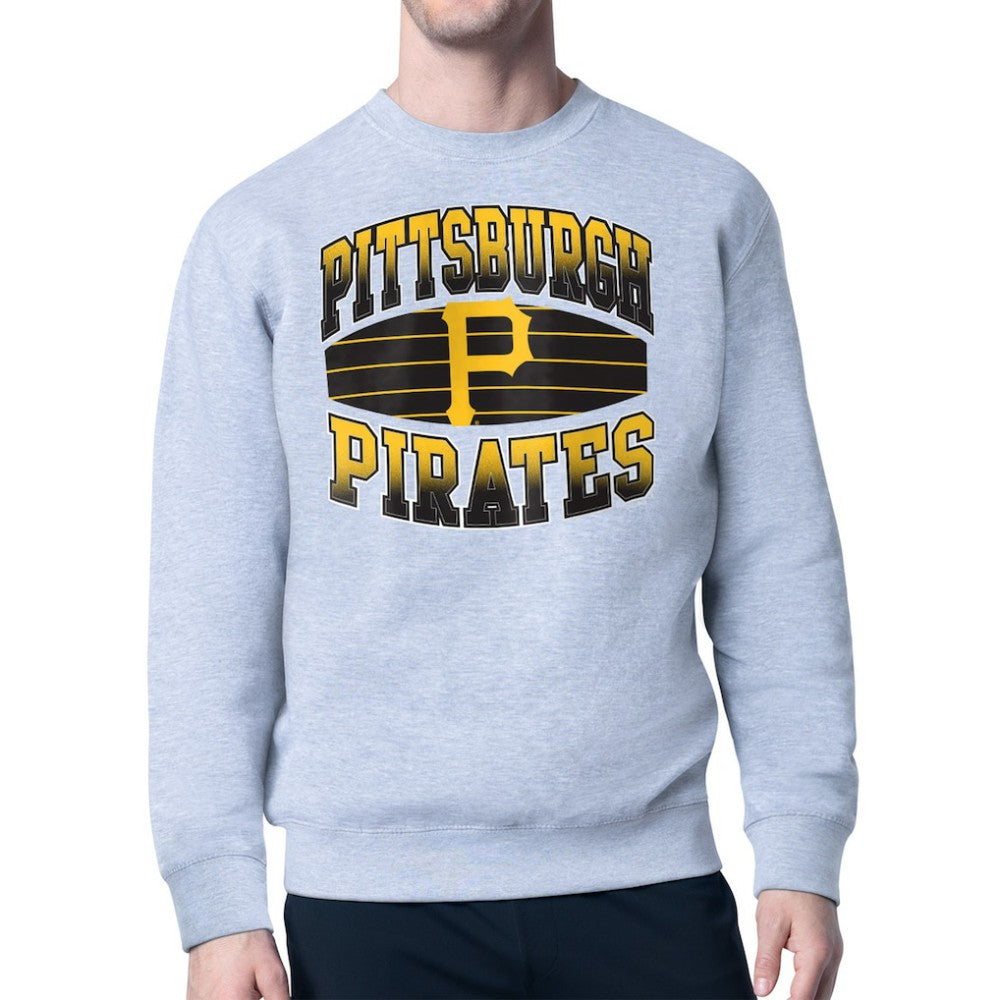 Pittsburgh Pirates Starter Team Grit Graphic Fleece Pullover Sweatshirt Sale