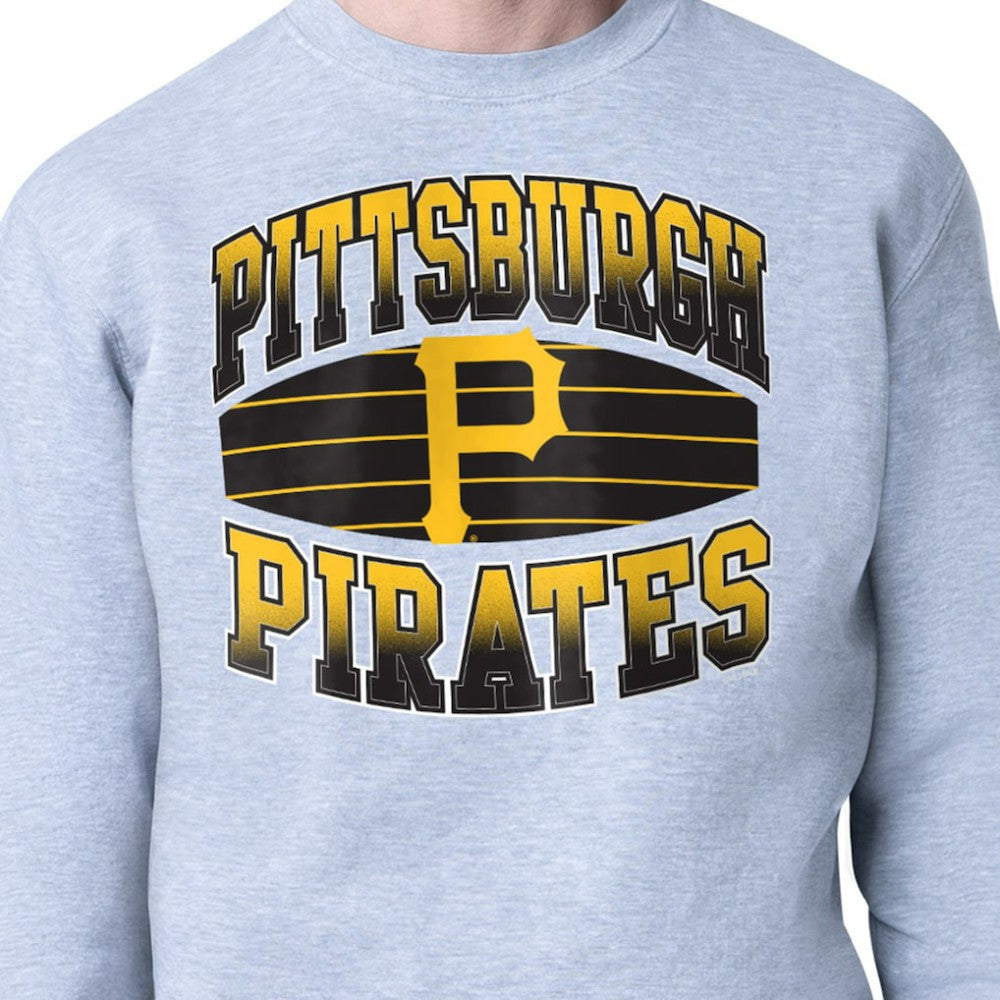 Pittsburgh Pirates Starter Team Grit Graphic Fleece Pullover Sweatshirt Sale