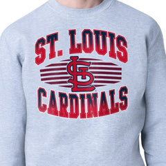 St. Louis Cardinals Starter Team Grit Graphic Fleece Pullover Sweatshirt On Sale