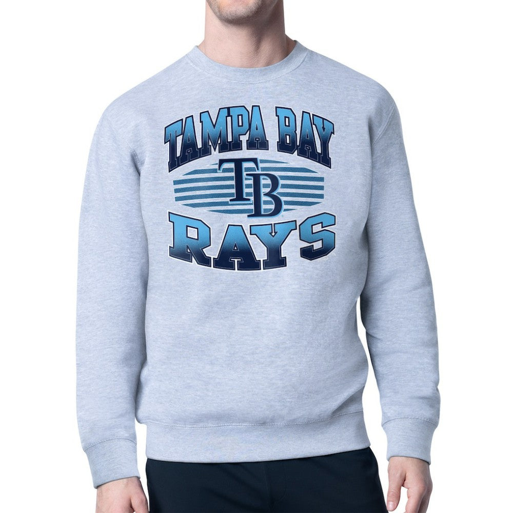 Tampa Bay Rays Starter Team Grit Graphic Fleece Pullover Sweatshirt discount