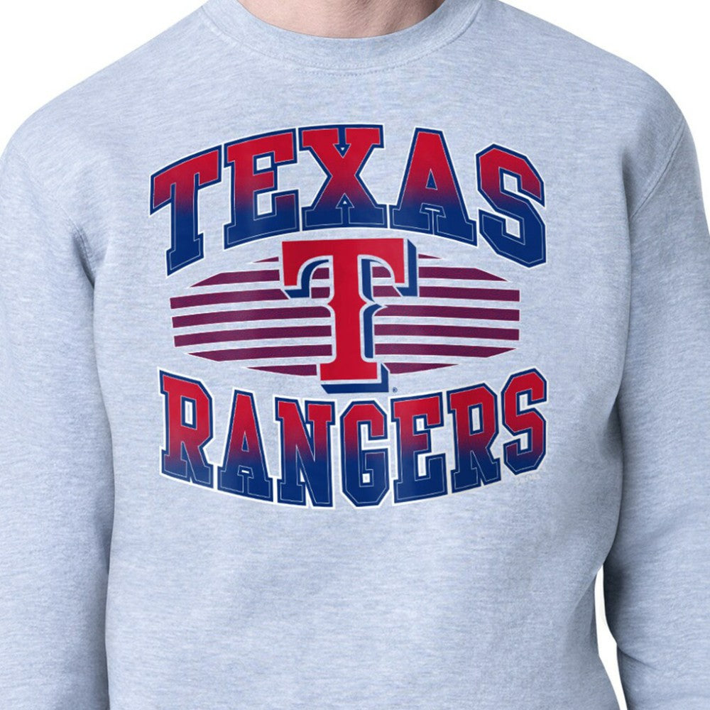 Texas Rangers Starter Team Grit Graphic Fleece Pullover Sweatshirt Near Me