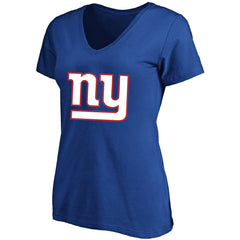 Malik Nabers New York Giants Women's Plus Size Name & Number T-Shirt Royal - Fanatics
