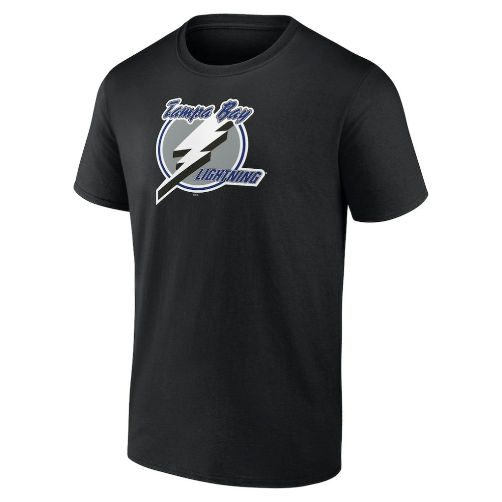 Tampa Bay Lightning - Primary Logo T-Shirt Black