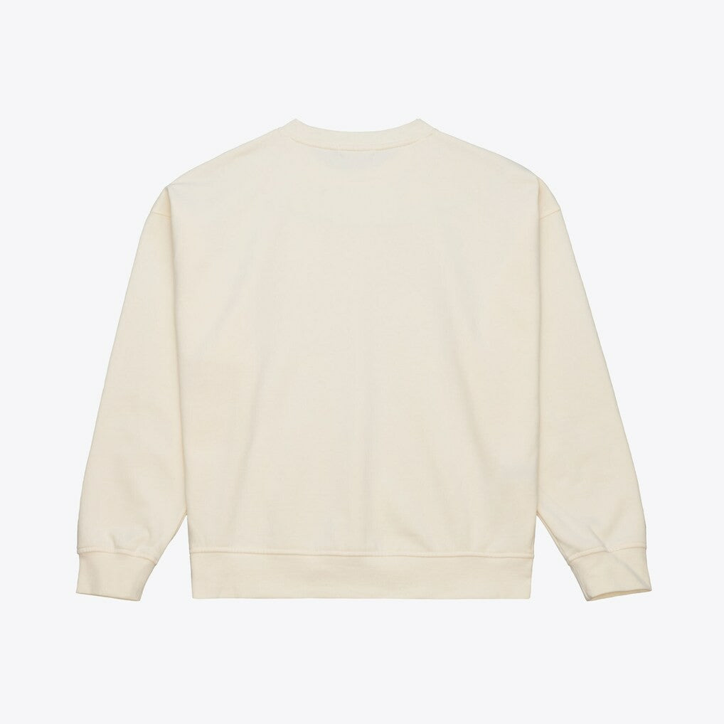 Seattle Seahawks Women's Tonal Arch Sweatshirt Cream - Mitchell & Ness