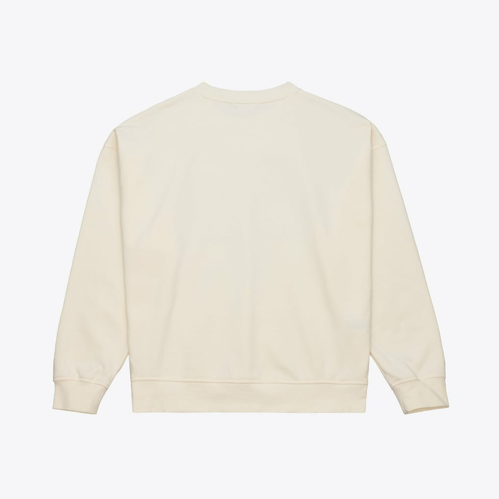 Kansas City Chiefs Women's Tonal Arch Sweatshirt Cream - Mitchell & Ness