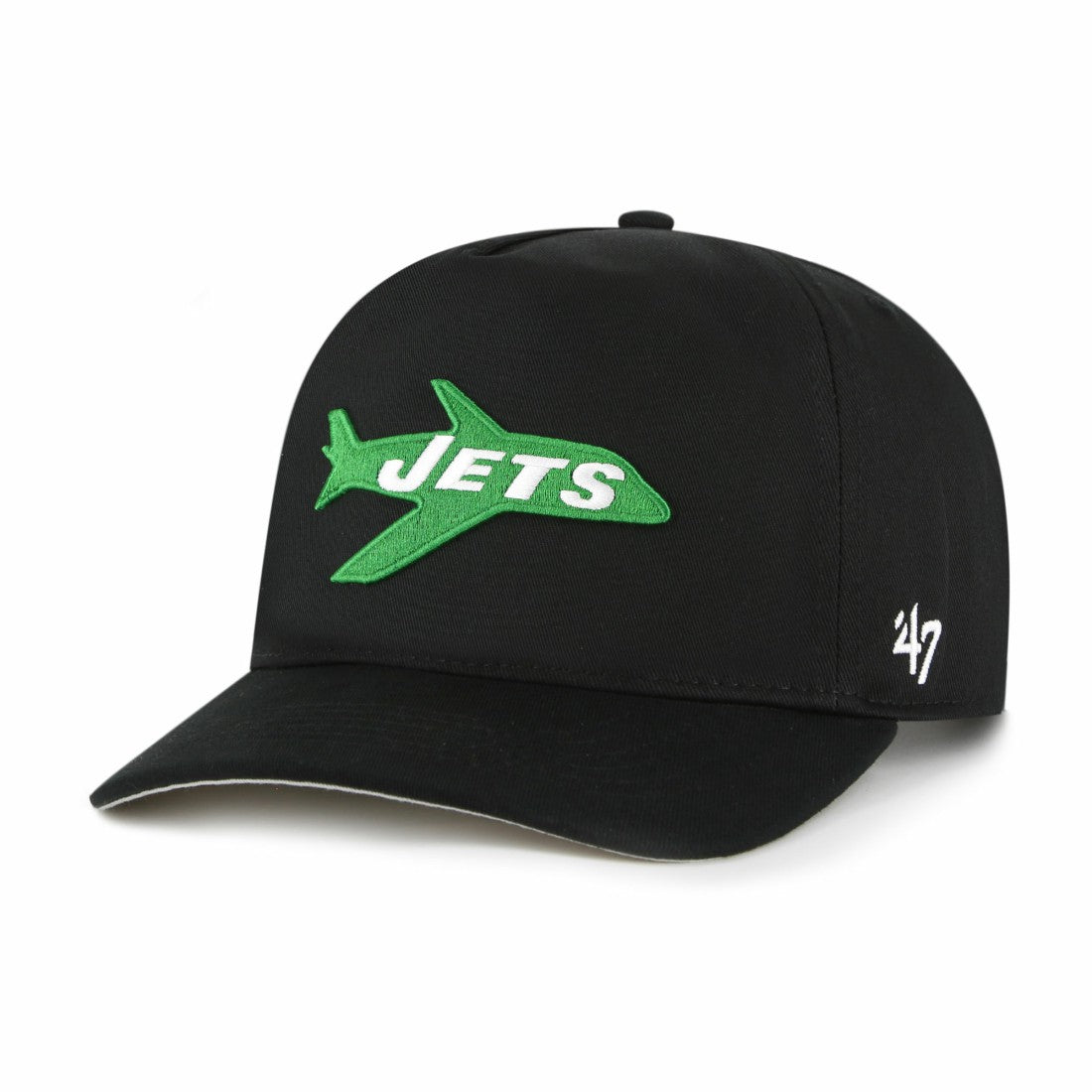 New York Jets '47 Hitch Adjustable Hat Black - 47 brand