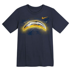 Los Angeles Chargers Outerstuff Preschool Super Logo T-Shirt Navy - NFL