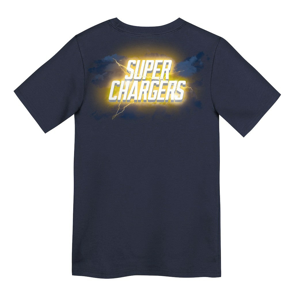 Los Angeles Chargers Outerstuff Preschool Super Logo T-Shirt Navy - NFL