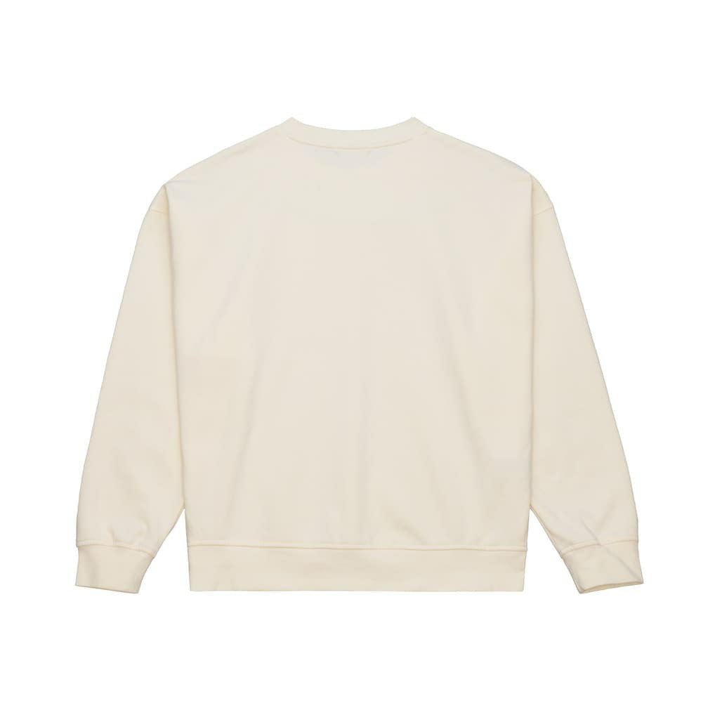 Dallas Cowboys Women's Tonal Arch Sweatshirt Cream - Mitchell & Ness