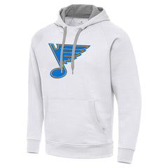 St. Louis Blues - Antigua Victory Pullover Hoodie White