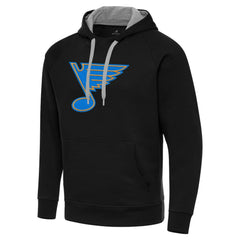 St. Louis Blues - Antigua Victory Pullover Hoodie Black