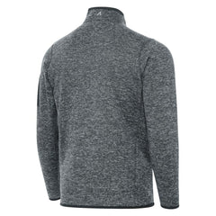 St. Louis Blues - Antigua Fortune Quarter-Zip Pullover Jacket Heather Gray