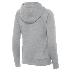 Boston Bruins Antigua Women's Victory Full-Zip Hoodie Heather Gray