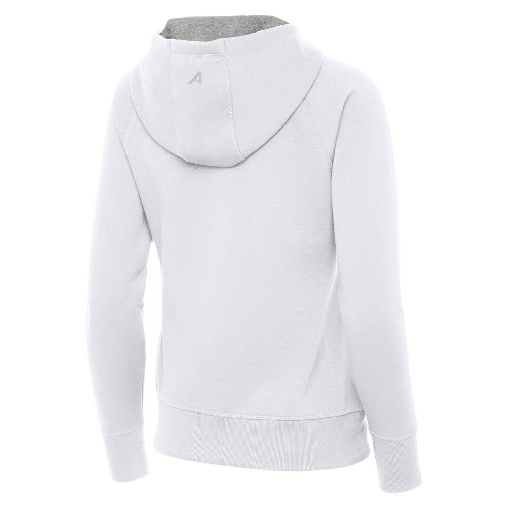 St. Louis Blues - Antigua Women's Victory Full-Zip Hoodie White