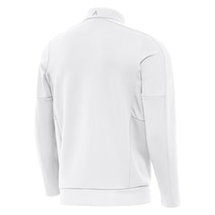 Boston Bruins Antigua Generation Quarter-Zip Pullover Top White