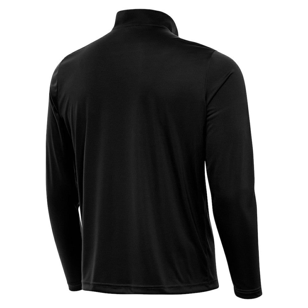 Boston Bruins Antigua Women's Tribute Half-Zip Pullover Black