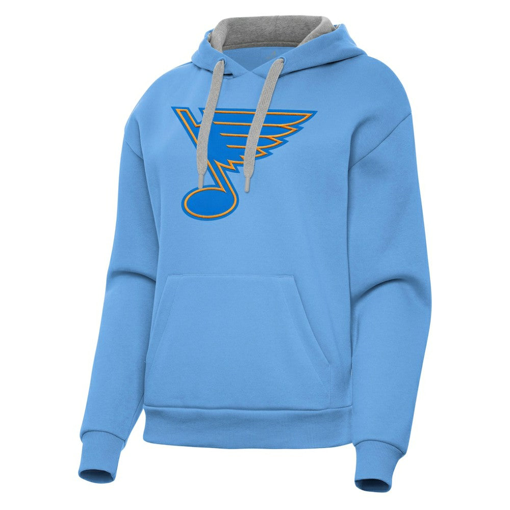 St. Louis Blues - Antigua Women's Victory Pullover Hoodie Blue