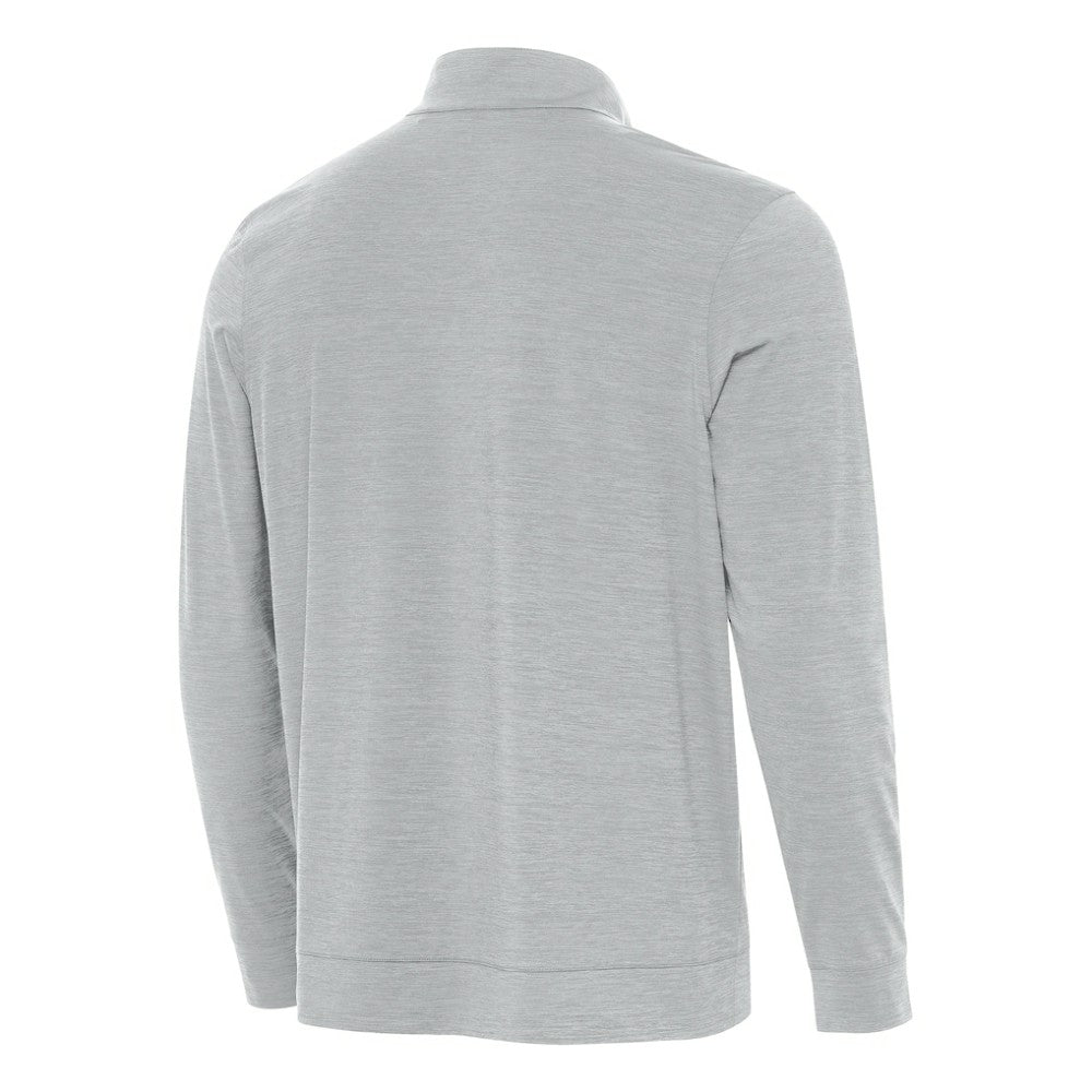 St. Louis Blues - Antigua Bright Quarter-Zip Pullover Heather Gray