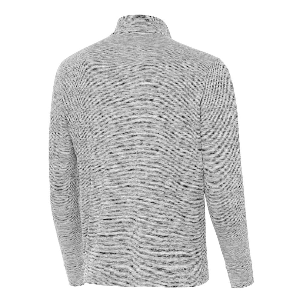 Boston Bruins Antigua Cause Quarter-Zip Jacket Black