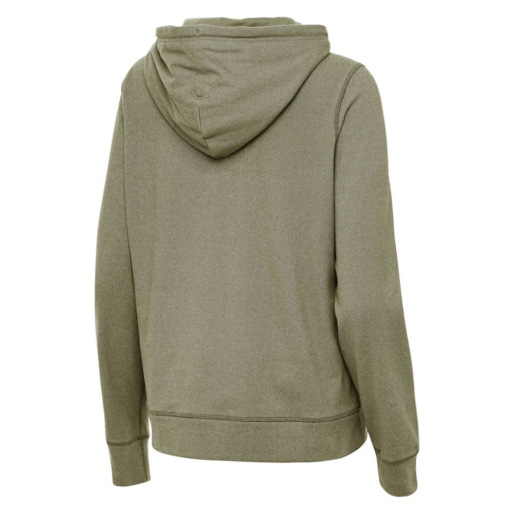 St. Louis Blues - Antigua Women's Justice Pullover Hoodie Olive