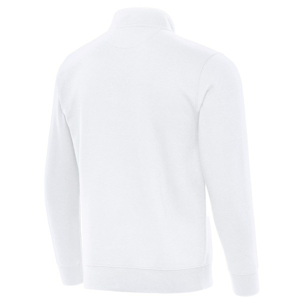 St. Louis Blues - Antigua Victory Quarter-Zip Pullover Top White