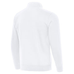 St. Louis Blues - Antigua Victory Quarter-Zip Pullover Top White